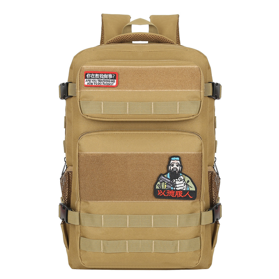 Camouflage Tactical Multi-Compartment Backpack Bowlift