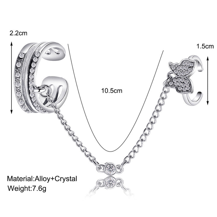 Playful ring set with butterfly elements Bowlift