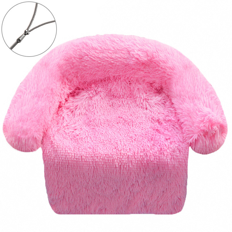 Plush Cat Blanket Dog Bed