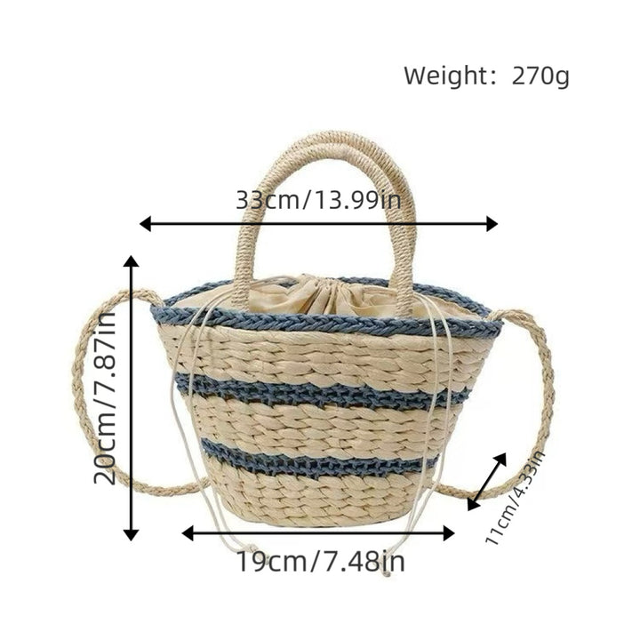 Braided Summer Handbag Bowlift
