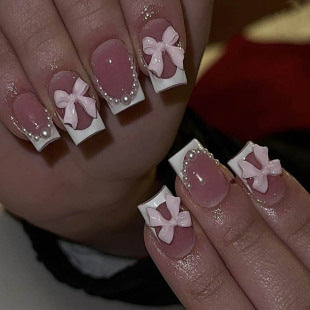 Trendy Ombre Nail Extensions Bowlift