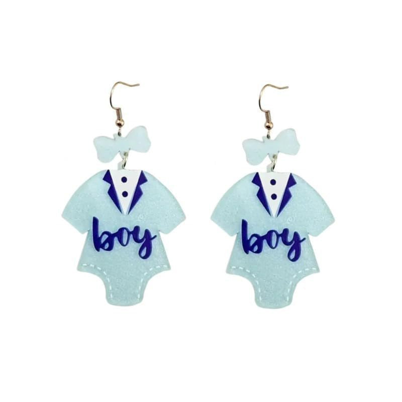 Playful Dress-Shaped Dangle Earrings Bowlift