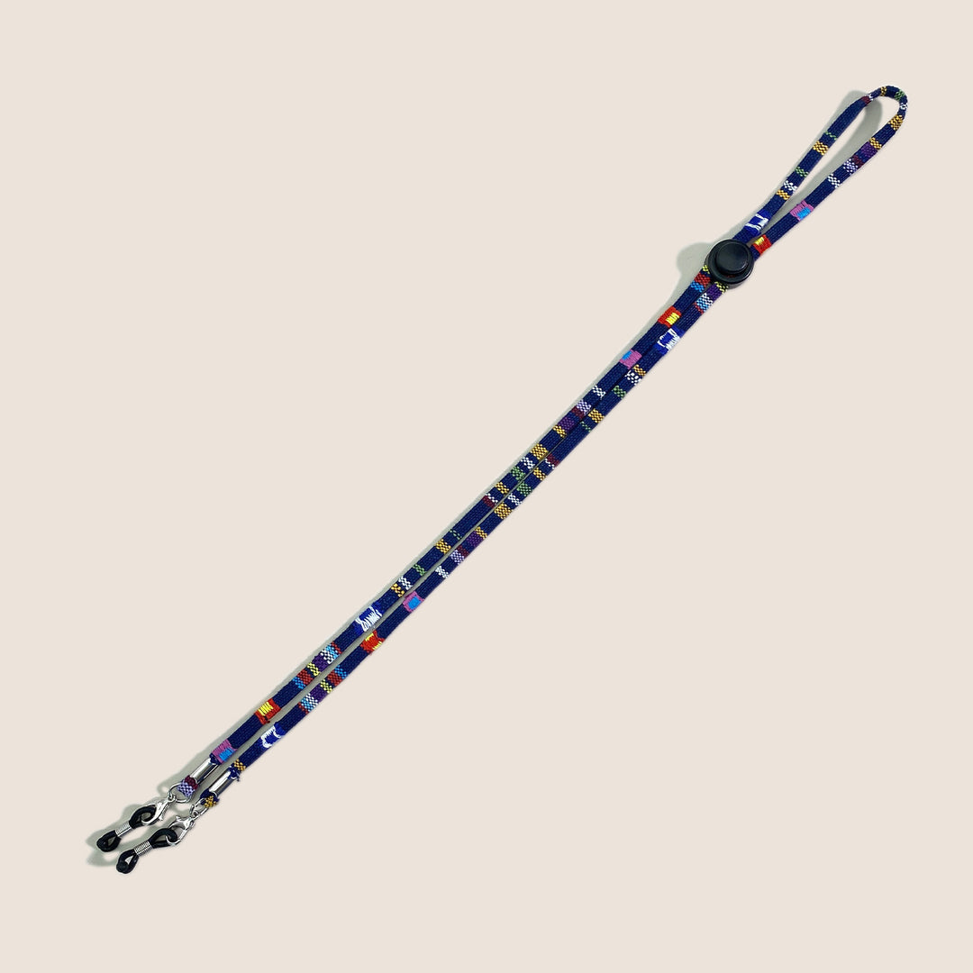 Decorative Patterned Eyewear Retention Strap Bowlift