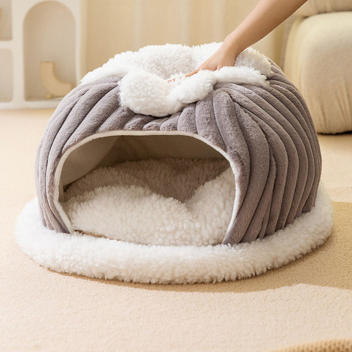Cozy Plush Dog Bed