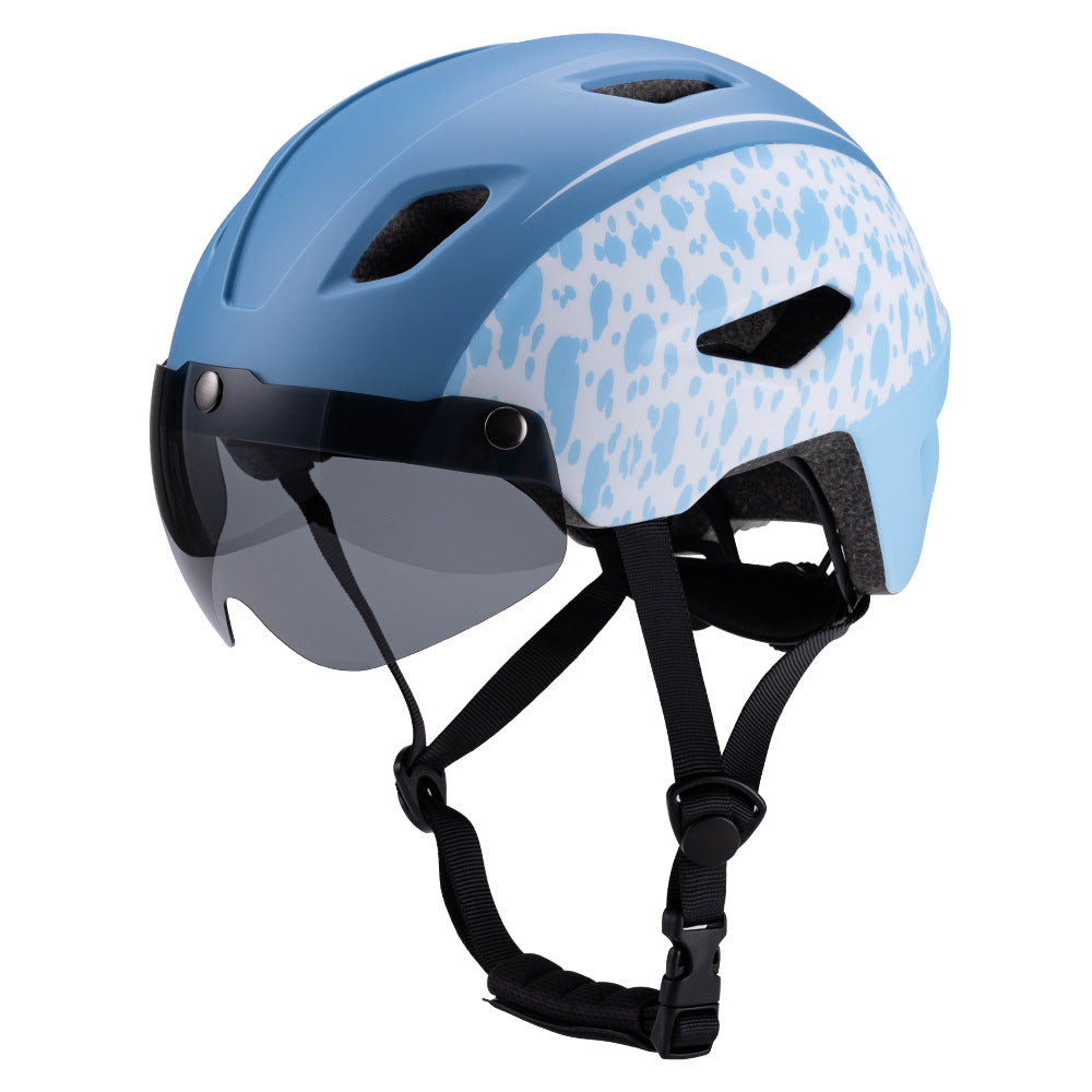 Urban Cycling Helmet with Visor Bowlift