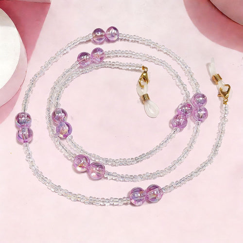 Beaded Eyewear Chain Bowlift