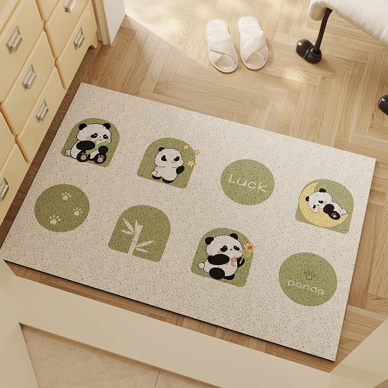 Playful Cartoon Welcome Mat