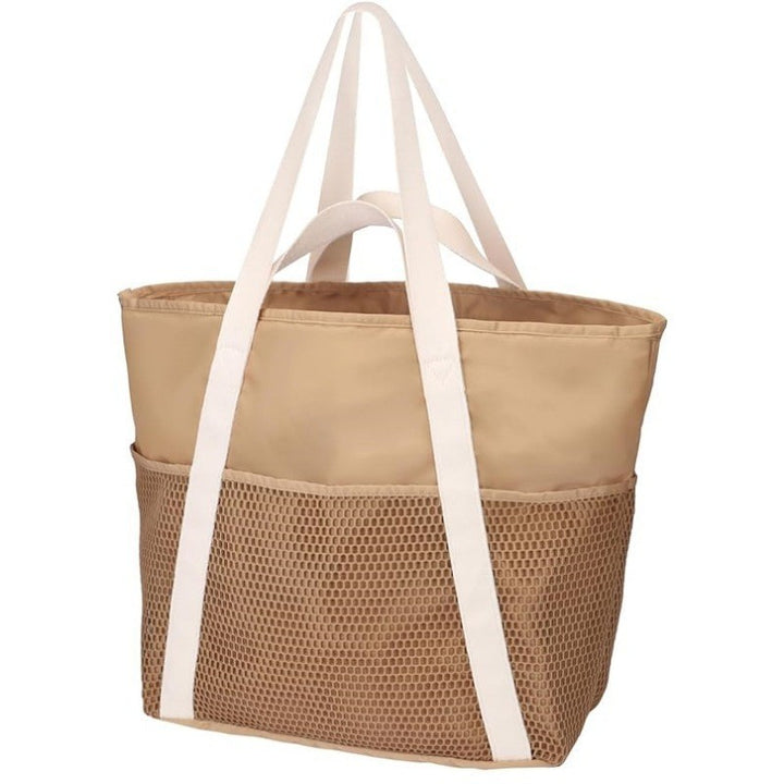 Stylish beach bag with ventilation net Bowlift
