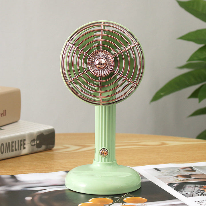 Ladies Portable Table Fan with Flexible Tilt Mechanism Bowlift