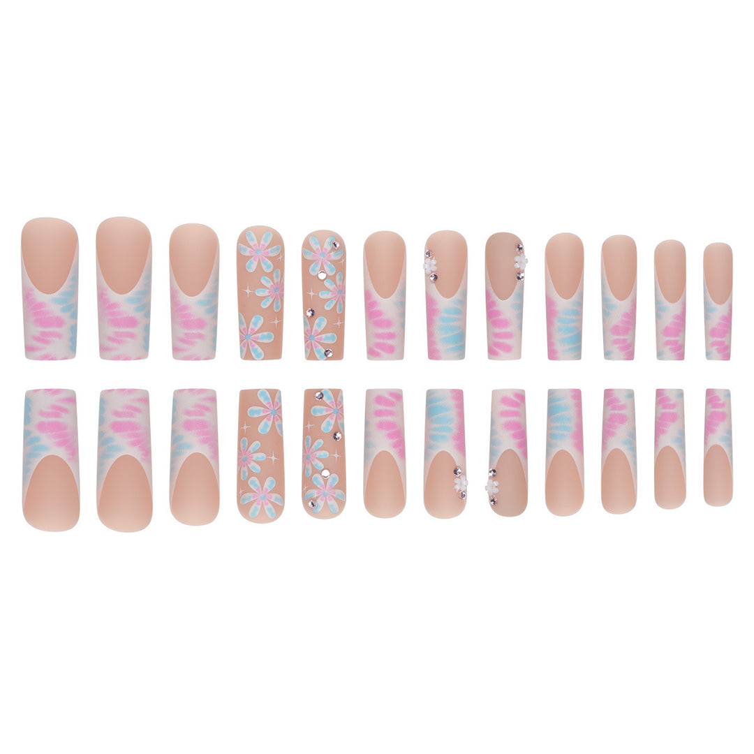 Artfully Designed Long Press-On Nails Bowlift