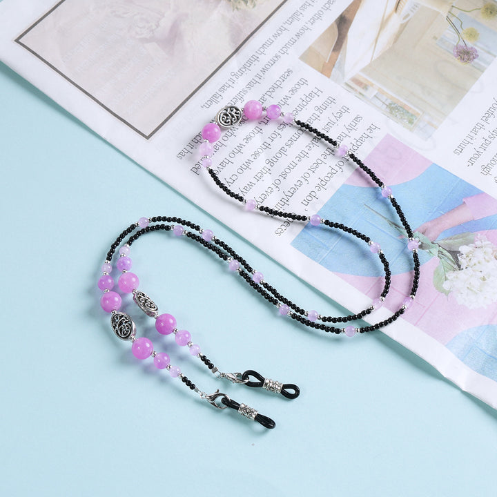 Decorative Beaded Eyewear Chain Bowlift