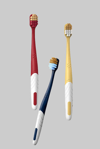 High-Performance Multi-Textured Toothbrush Set Bowlift