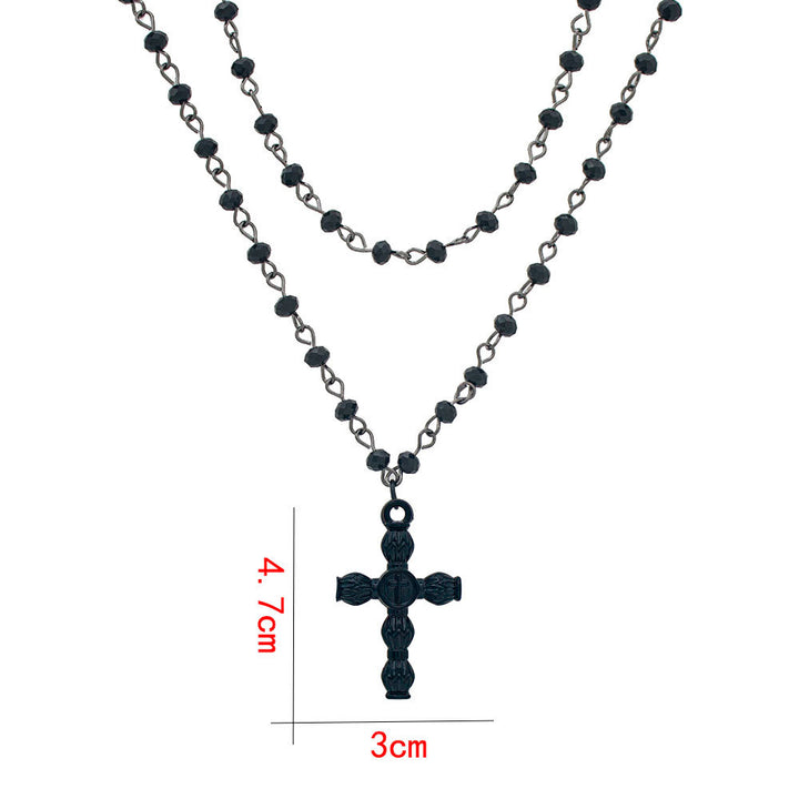 Layered Crystal Moon Jewelry Set Bowlift