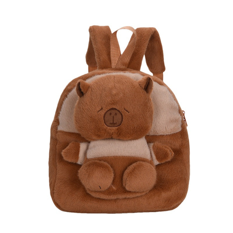 Plush backpack with animal cuddly motif Bowlift