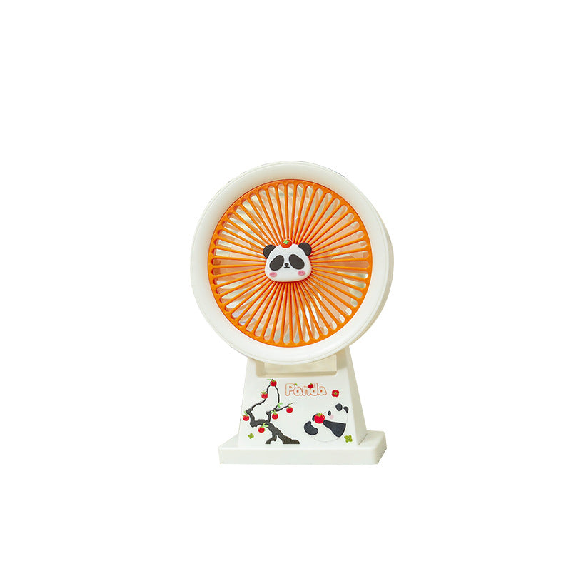 Ladies Portable Panda USB Desk Fan Bowlift