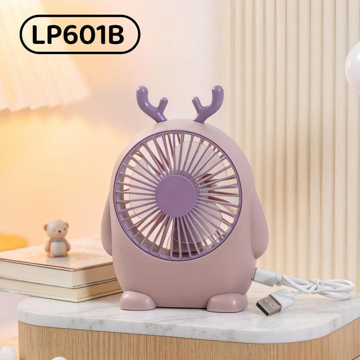 Ladies Funny Table Fan with USB Connection Bowlift