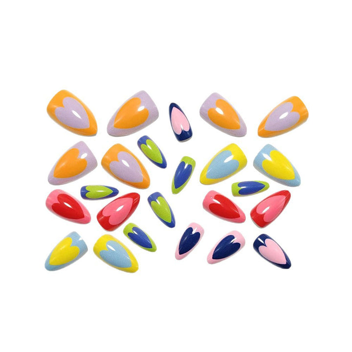 Artificial nails in modern heart design Bowlift