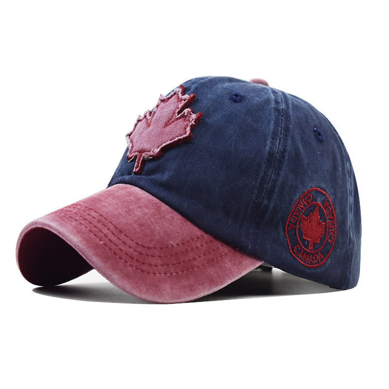 Women's Distressed Canvas Baseball Cap Bowlift