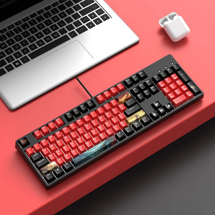 Wired Ergonomic Mechanical Keyboard Bowlift