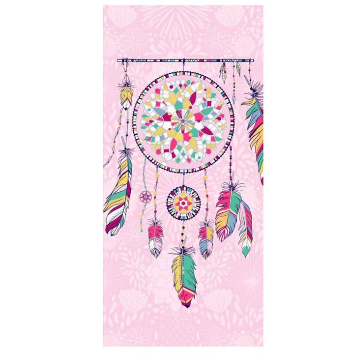 WoTropical Flamingo Beach Towel Bowlift