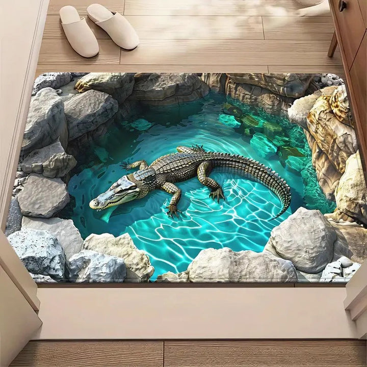 3D Illusion Welcome Mat Bowlift