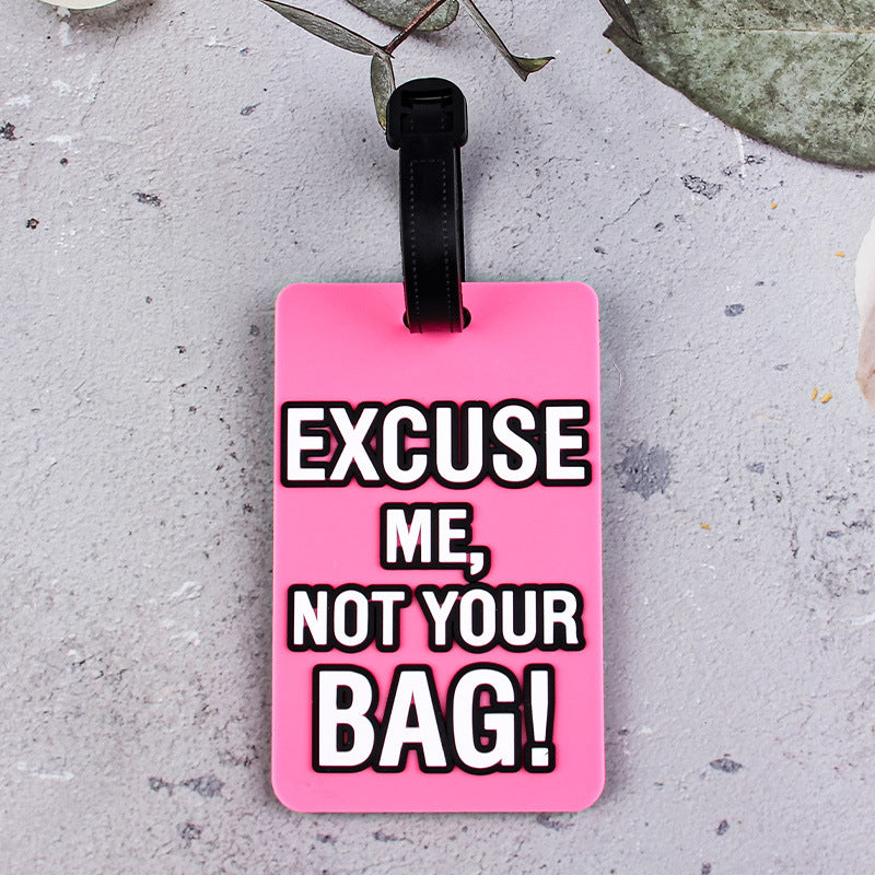 Humorous Travel Luggage Identifier Bowlift