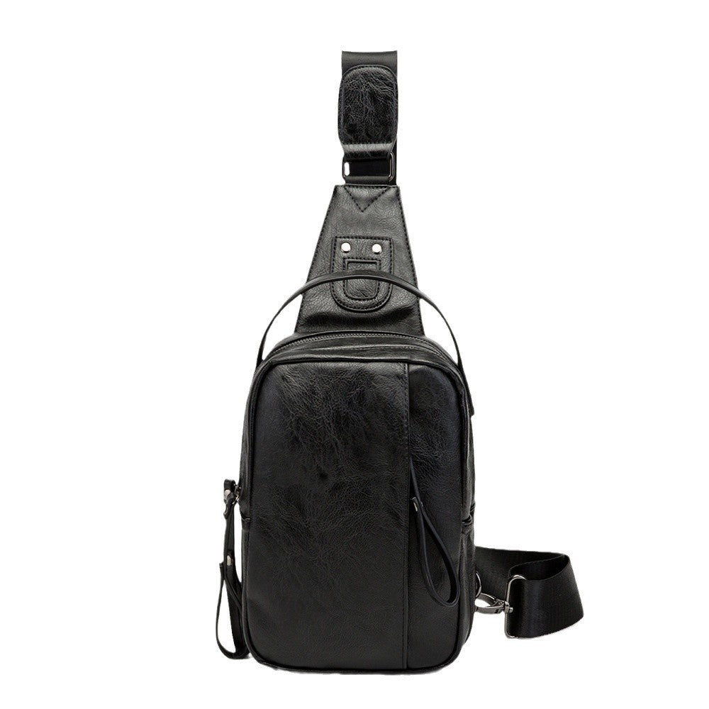 Compact Shoulder Bag Made of High-Quality Leather Bowlift