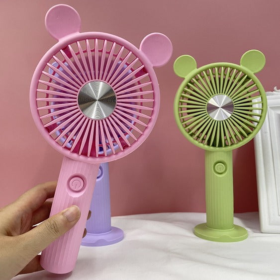 Unisex Funny Hand Fan with Animal Ears Bowlift