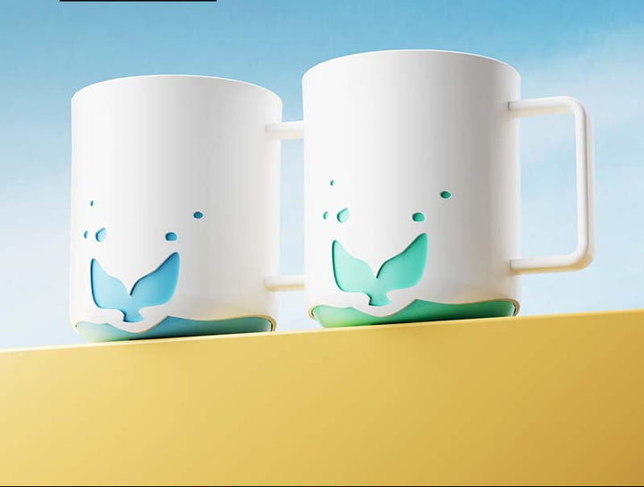 Cute Character-Themed Silicone Cups Bowlift