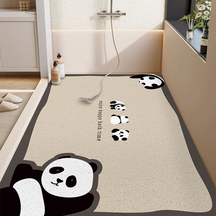 Fun Dinosaur-Themed Bathroom Mat Bowlift