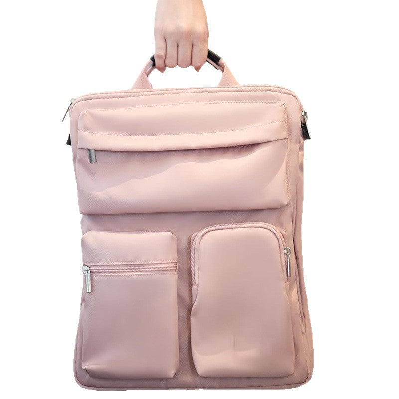 Multifunctional Laptop Carrying Bag with Extendable Luggage Fixing System Bowlift