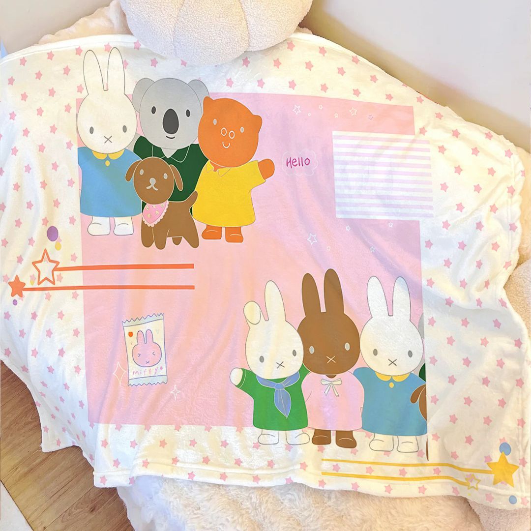 Children's Cozy Cartoon Blanket Bowlift