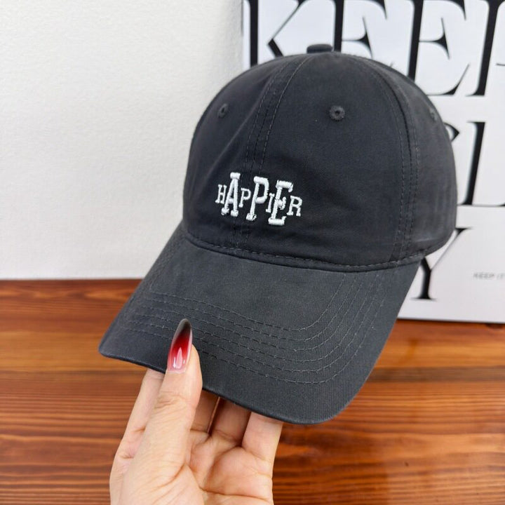 Women's Casual Cotton Adjustable Baseball Cap Bowlift