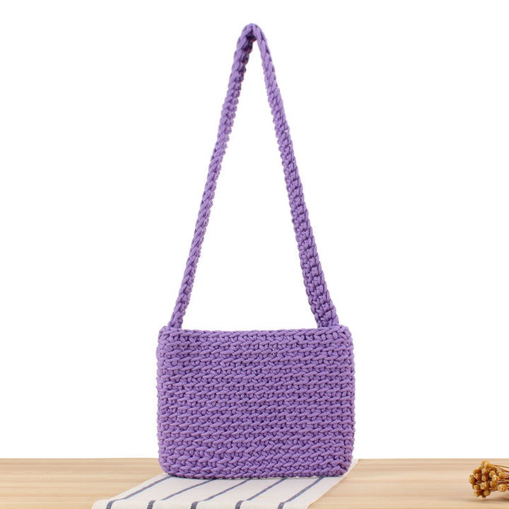 Handmade Macrame Shoulder Bag Bowlift