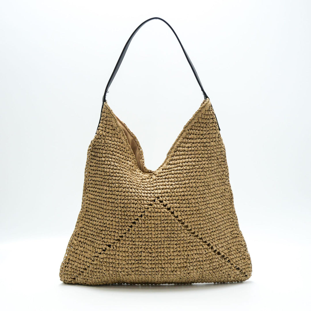 Hand-crocheted shoulder bag with modern design Bowlift