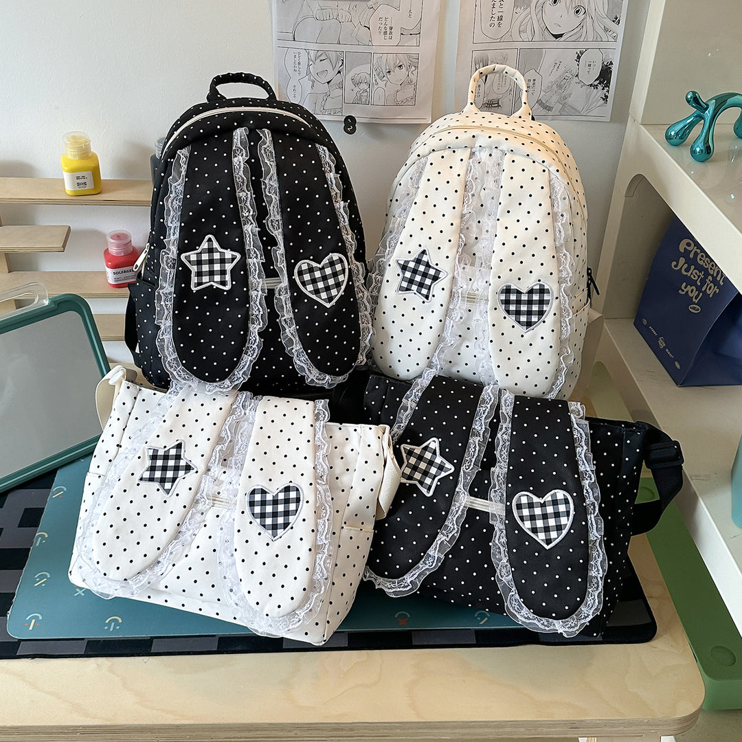 Charming Bunny Ear Backpack Bowlift