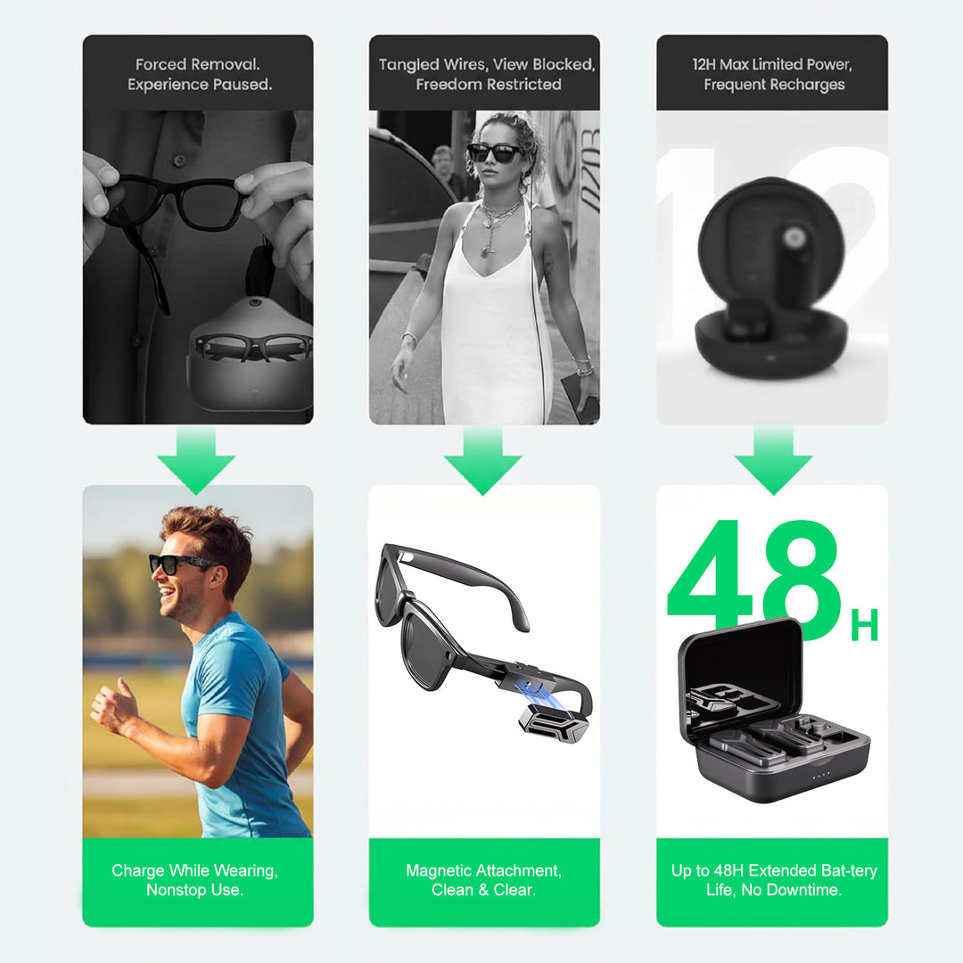 Intelligent sunglasses with integrated Bluetooth speaker Bowlift