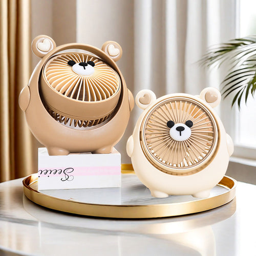 Cute USB desk fan with variable speed control Bowlift