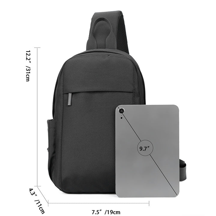 Compact Sleek Sling Backpack Bowlift
