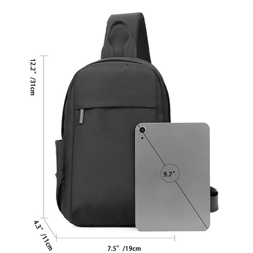 Compact Sleek Sling Backpack Bowlift