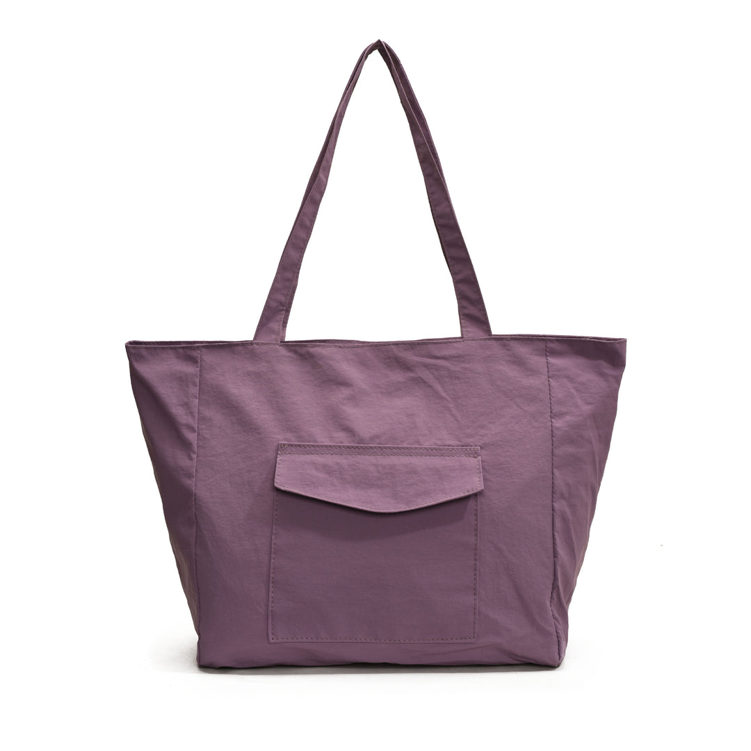 Spacious shopping bag with practical front pocket Bowlift