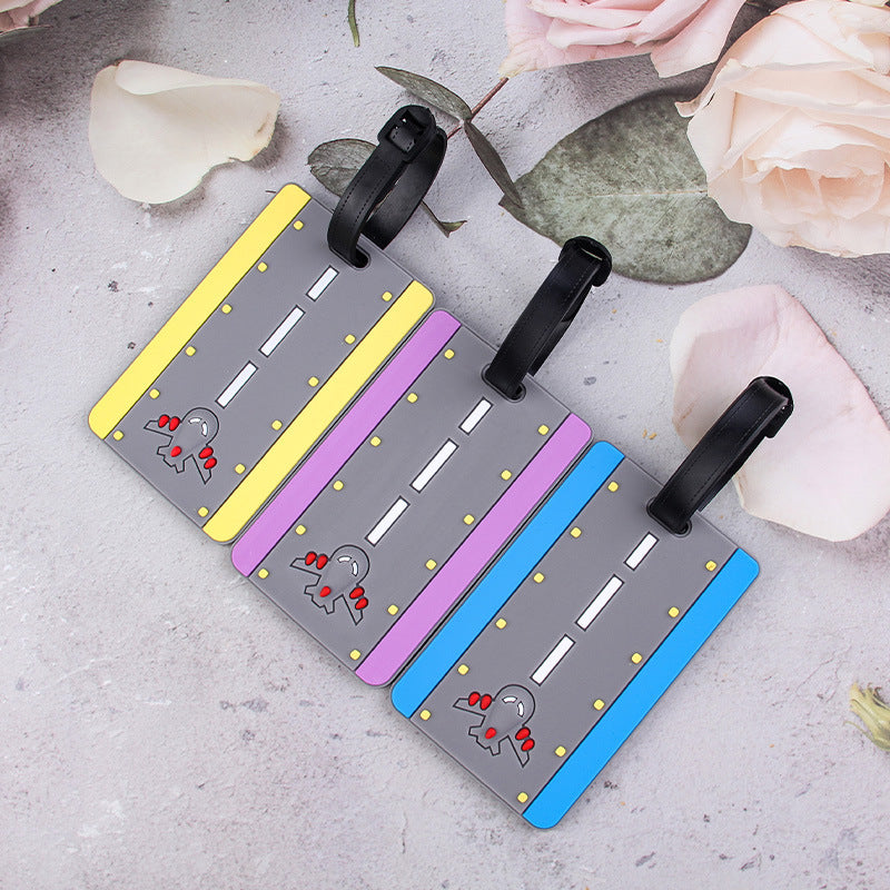 Airplane Runway Luggage Tag Bowlift