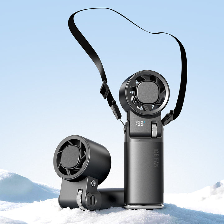 Unisex Portable Neck-Mounted Smart Cooling Fan Bowlift