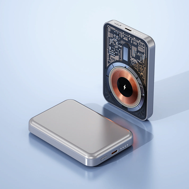 Portable power bank with wireless fast charging function Bowlift