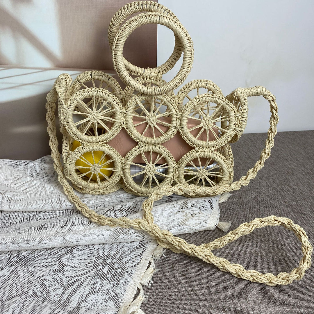 Basket bag with Unique Wheel Design Bowlift
