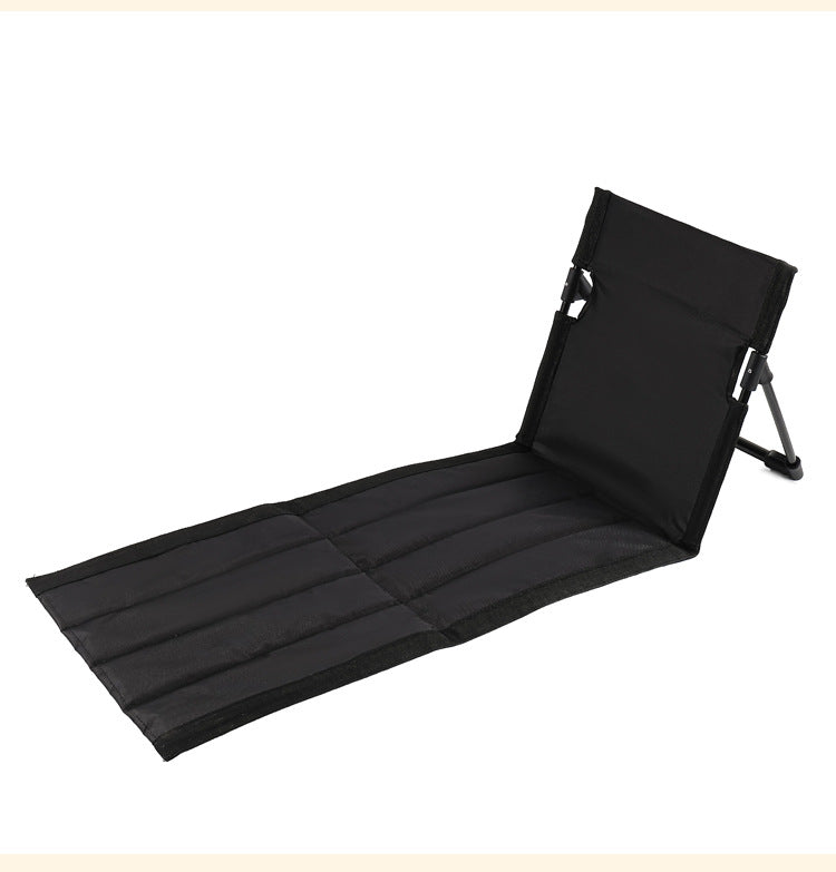 Folding Camping Bed with Ergonomic Backrest Bowlift