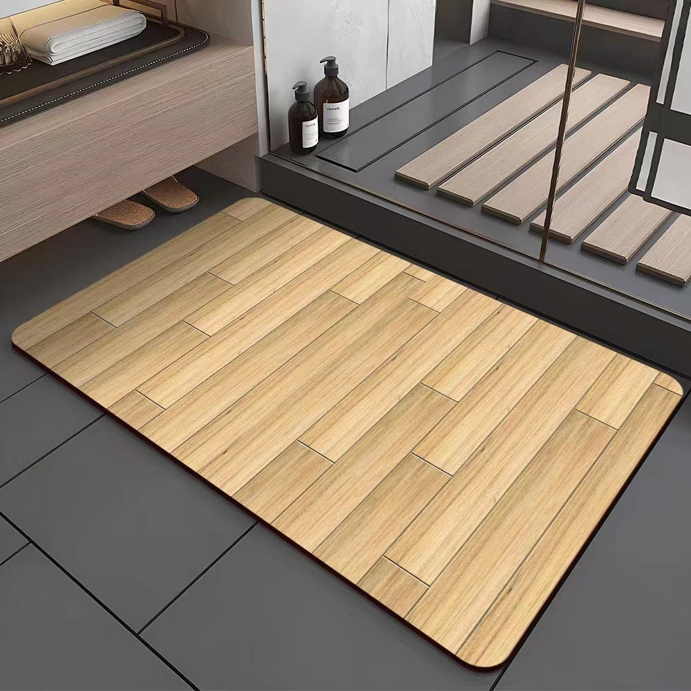 Modern Patterned Bath Mat Bowlift