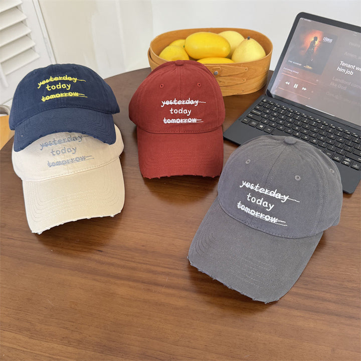 Women's Distressed Graphic Cap Bowlift