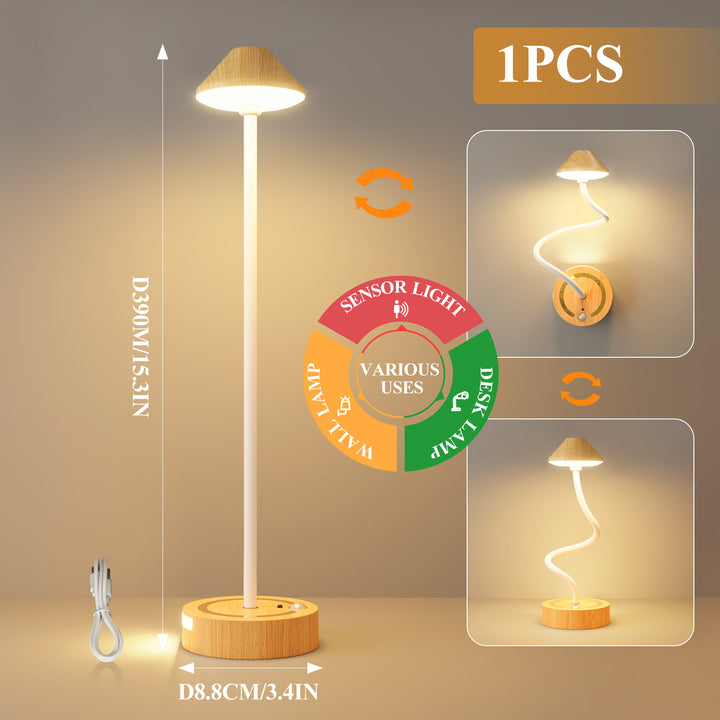 Versatile LED Sensor Table and Wall Lamp