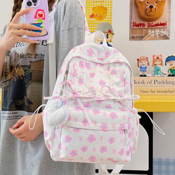 Floral Design Backpack Bowlift